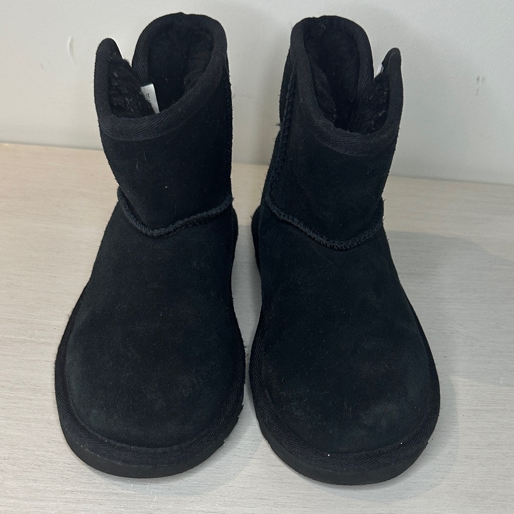 UGG Kids Black Snow Boots